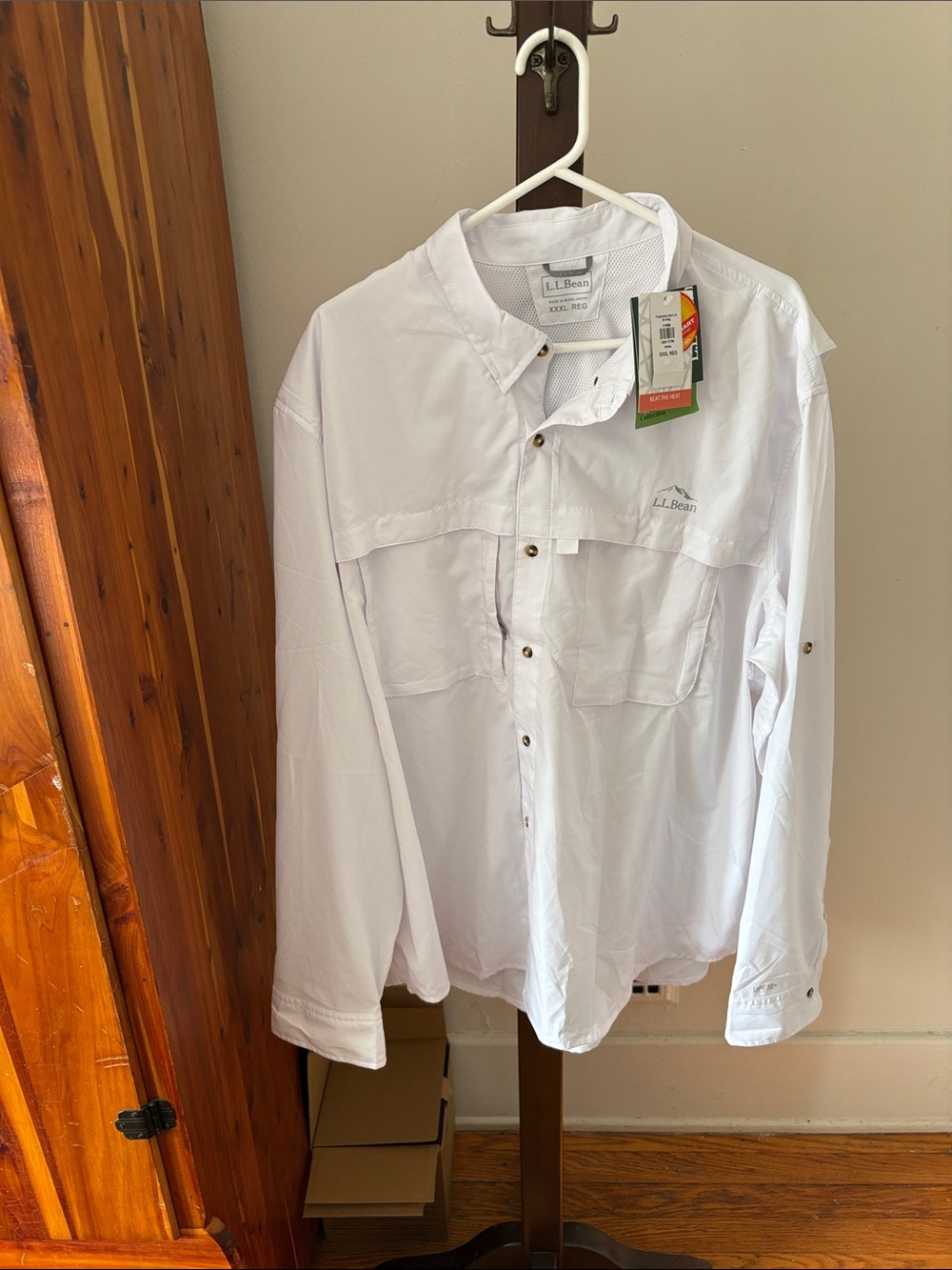 NWT LL Bean Tropicwear Apparel Collection Shirt 3XL